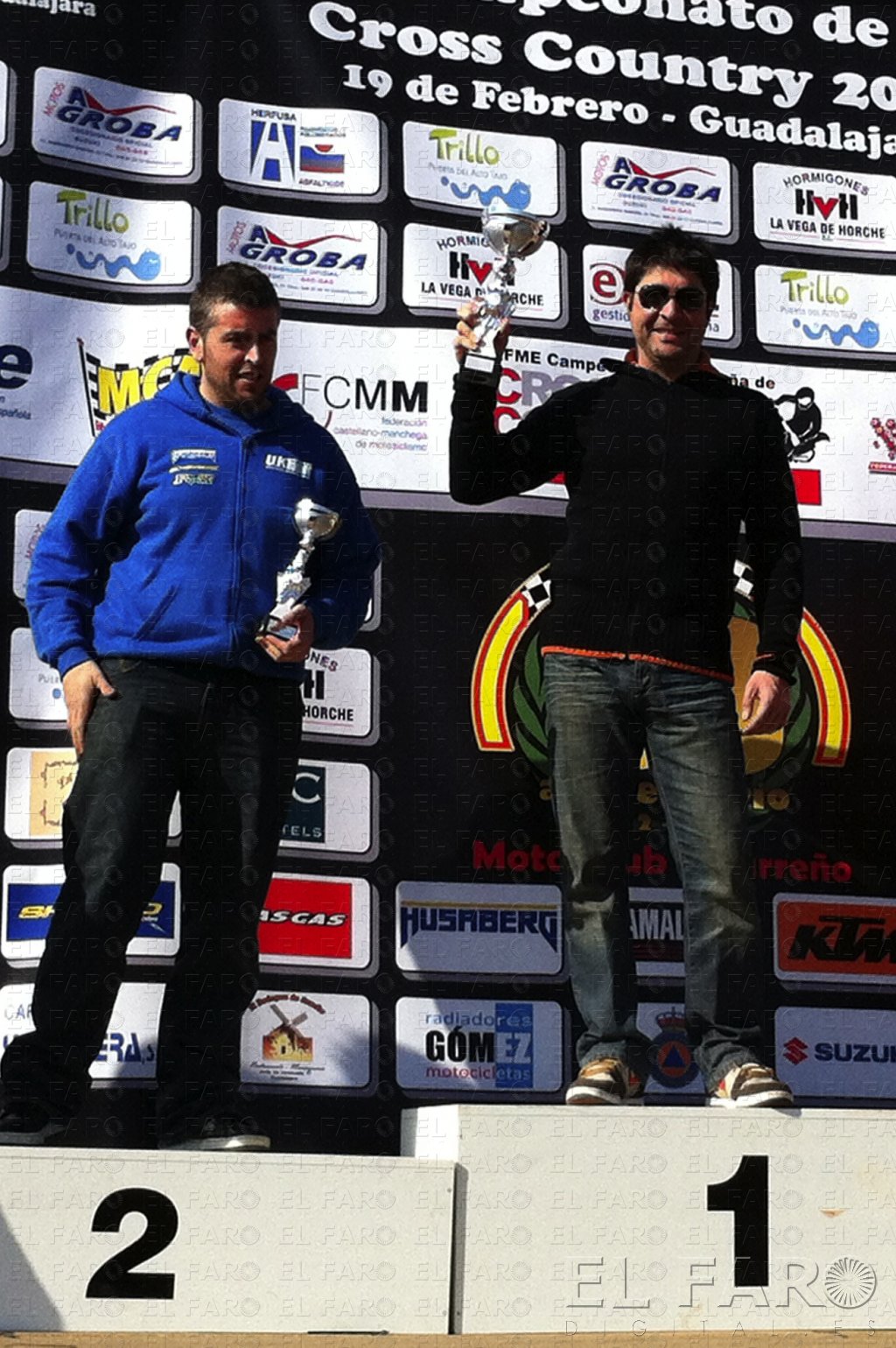 Gerardo Pizones,  subcampeón de España de Cross