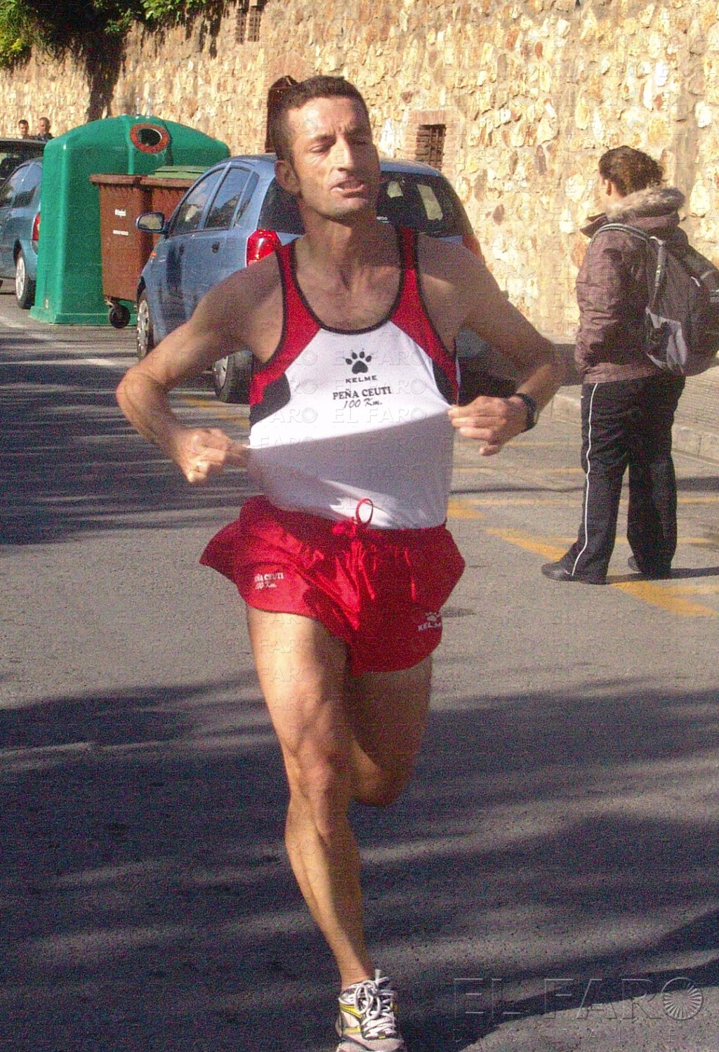 Buena imagen de la Peña Ceutí 100 Kms en Sevilla
