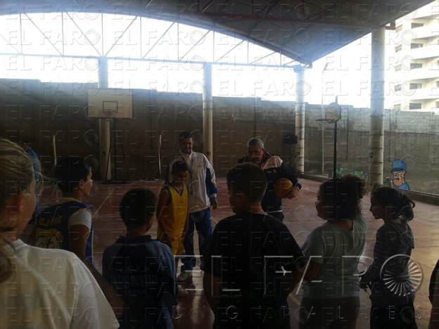 Entrenamiento en el ‘Abyla’ con Navas