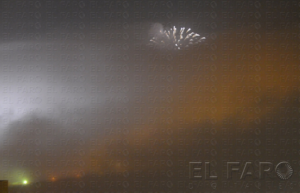 Festejos no lanzará fuegos artificiales si hay niebla o el tiempo no acompaña