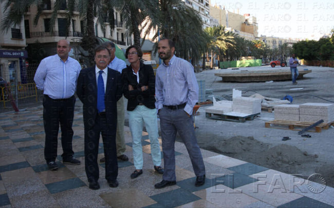 Las obras de reforma de ‘La Marina’ ya están  en su ecuador