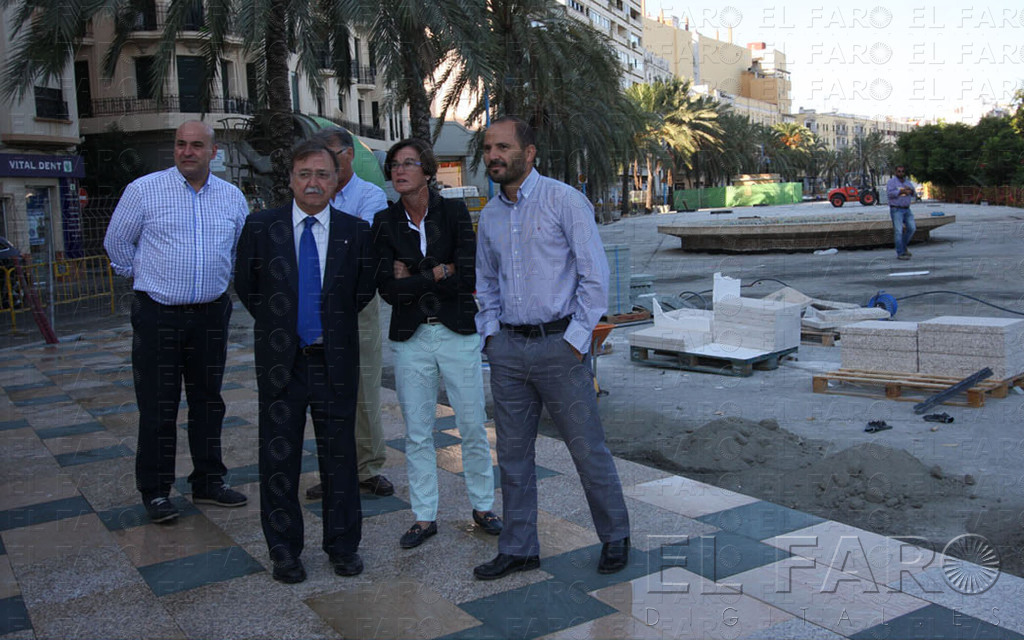 Las obras de reforma de ‘La Marina’ ya están  en su ecuador