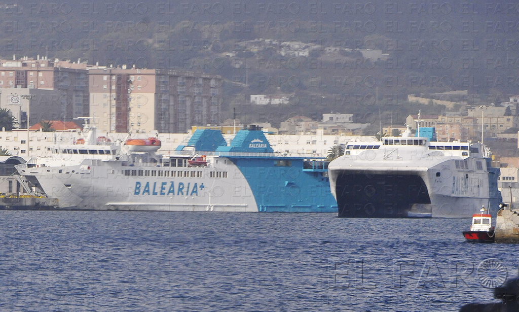 Balearia alcanzó en 2014 el millón  de pasajeros en la línea con Algeciras