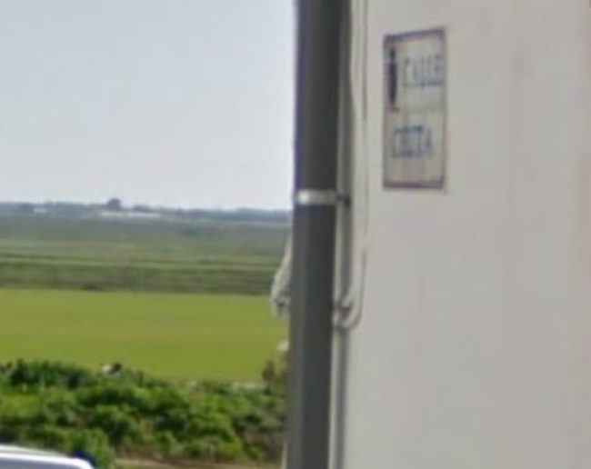 Calle ‘CEUTA’ en Conil de la Frontera (Cádiz)