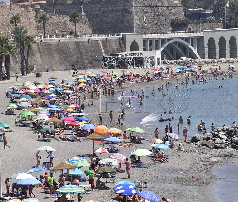 Hasta el día 15 permanecerán los socorristas en las playas ceutíes.