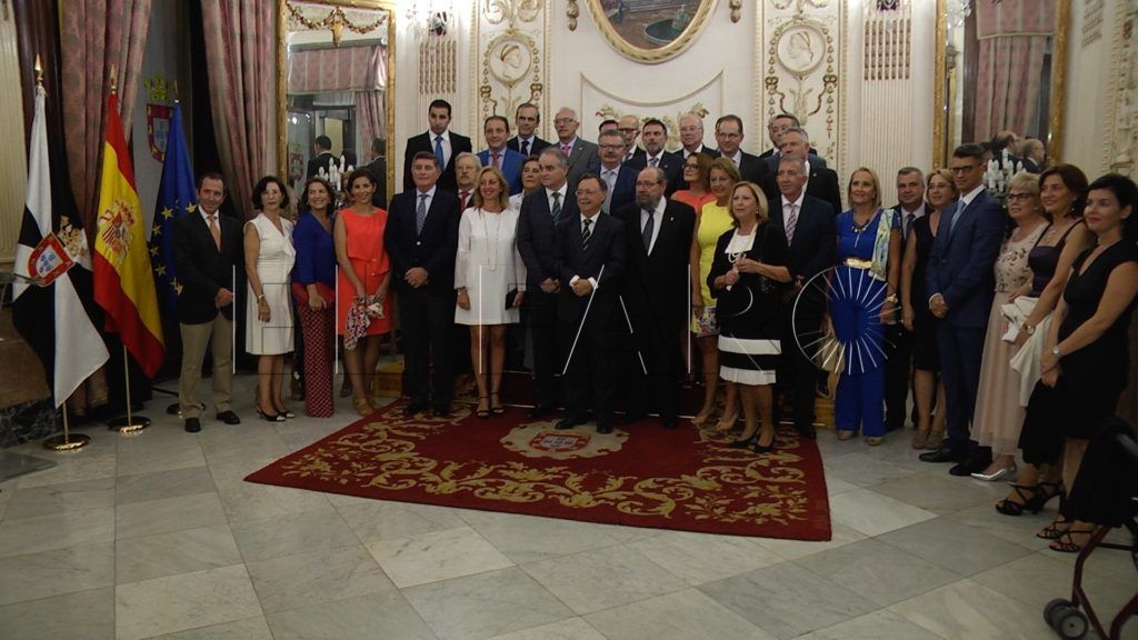 Recepción en el Salón del Trono al Consejo Andaluz de Colegios Oficiales de Farmacéuticos