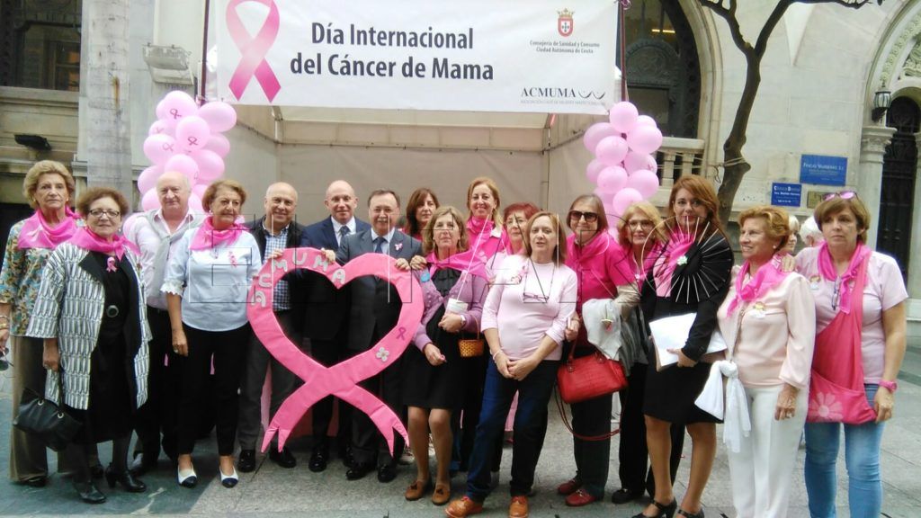 Ceuta se vuelca en el Día Mundial Contra el Cáncer de Mama