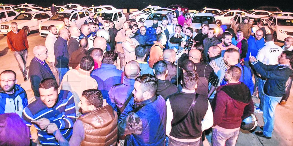La flota del taxi, en pie de guerra