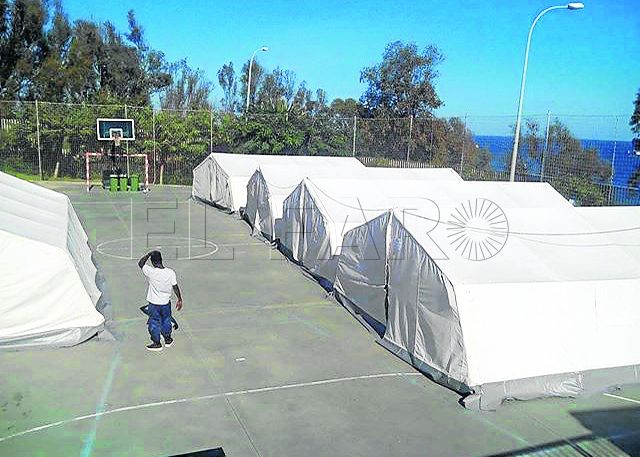 El CETI prepara más salidas para evitar la utilización de las tiendas