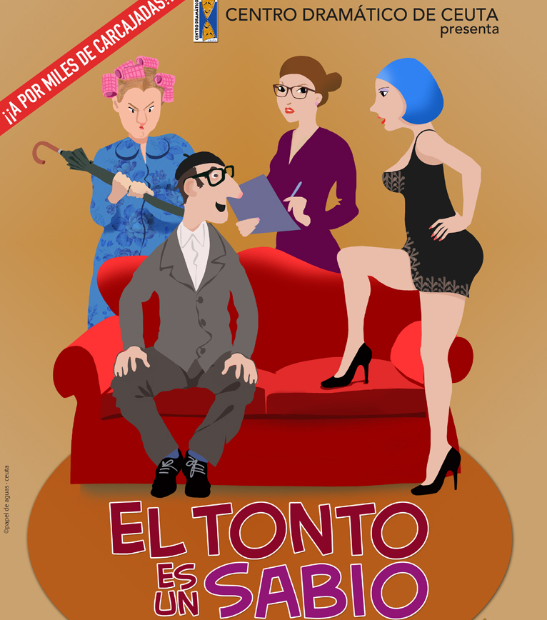 El Centro Dramático representará la comedia ‘El tonto es un sabio’
