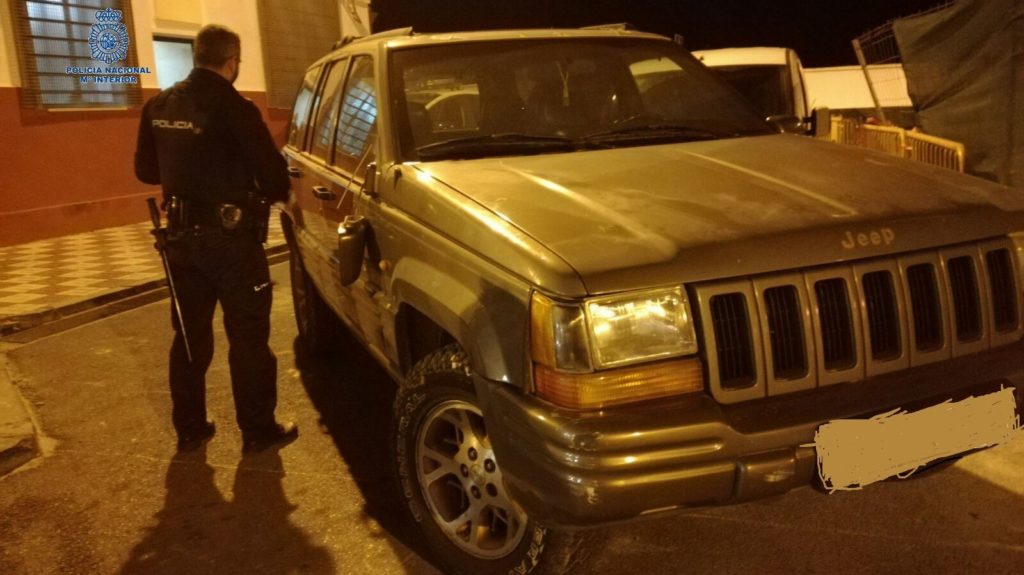 El autor del atropello a los dos militares, con varios antecedentes