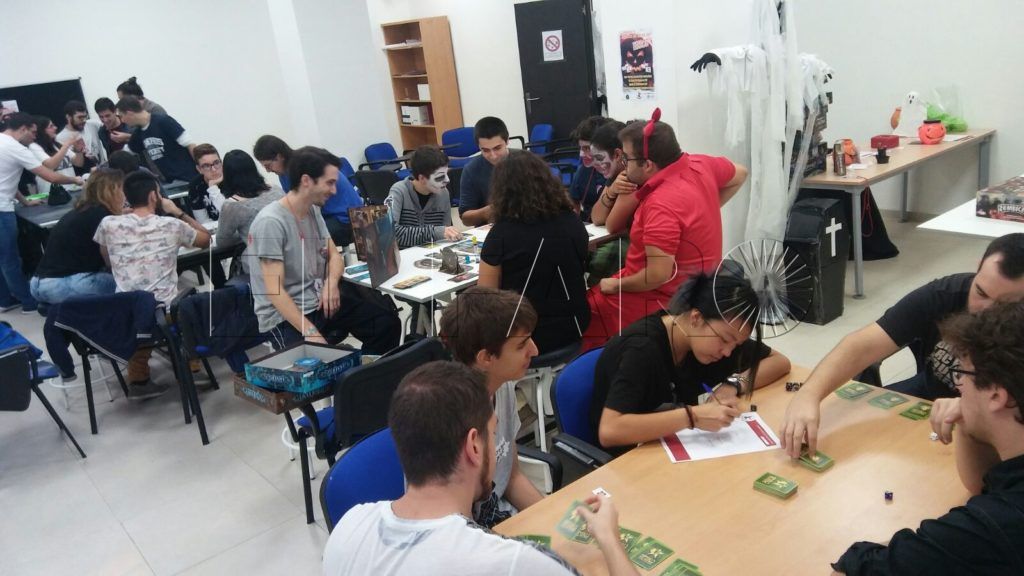 Noche de terror y juegos de mesa