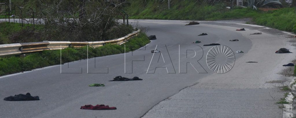 “Daba miedo conducir por esa carretera porque no sabíamos si lo que había en el suelo era sólo ropa o alguna persona herida”