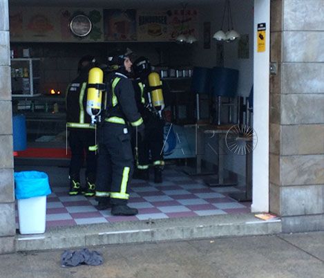 Un fuego en la hamburguesería ‘Route 66’ pudo causar una explosión
