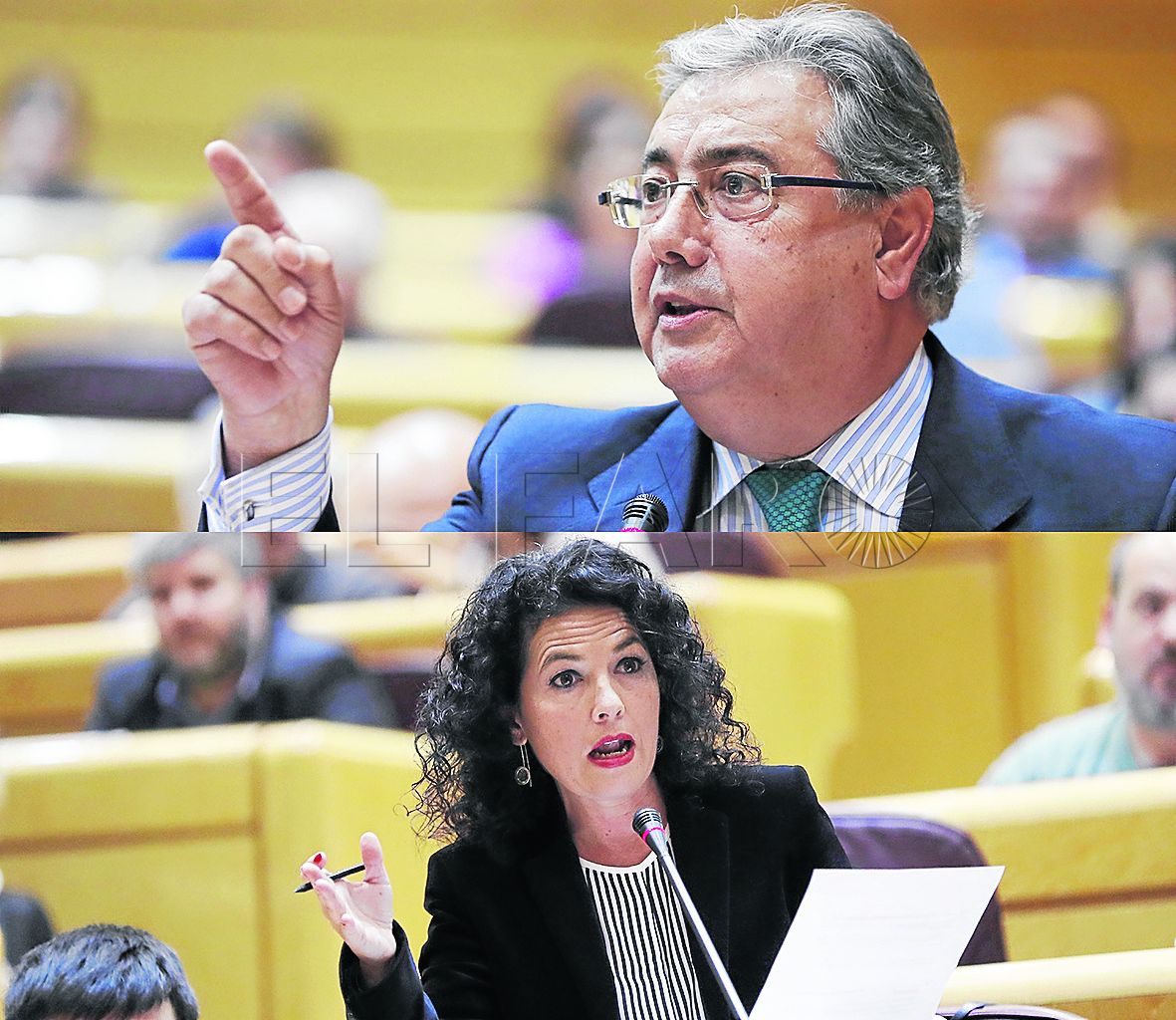 Zoido afirma que la Guardia Civil no necesita instrucciones en la valla