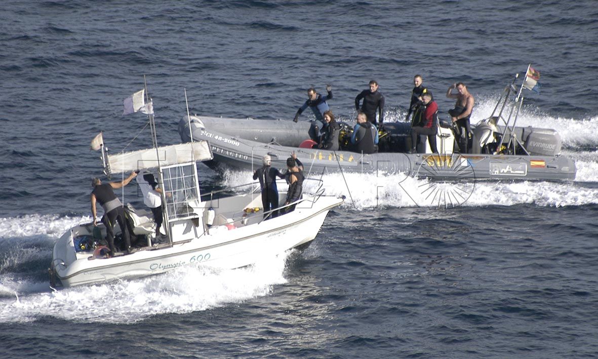 Turismo promociona el buceo en Ceuta en las  ferias de Cornellá y Madrid