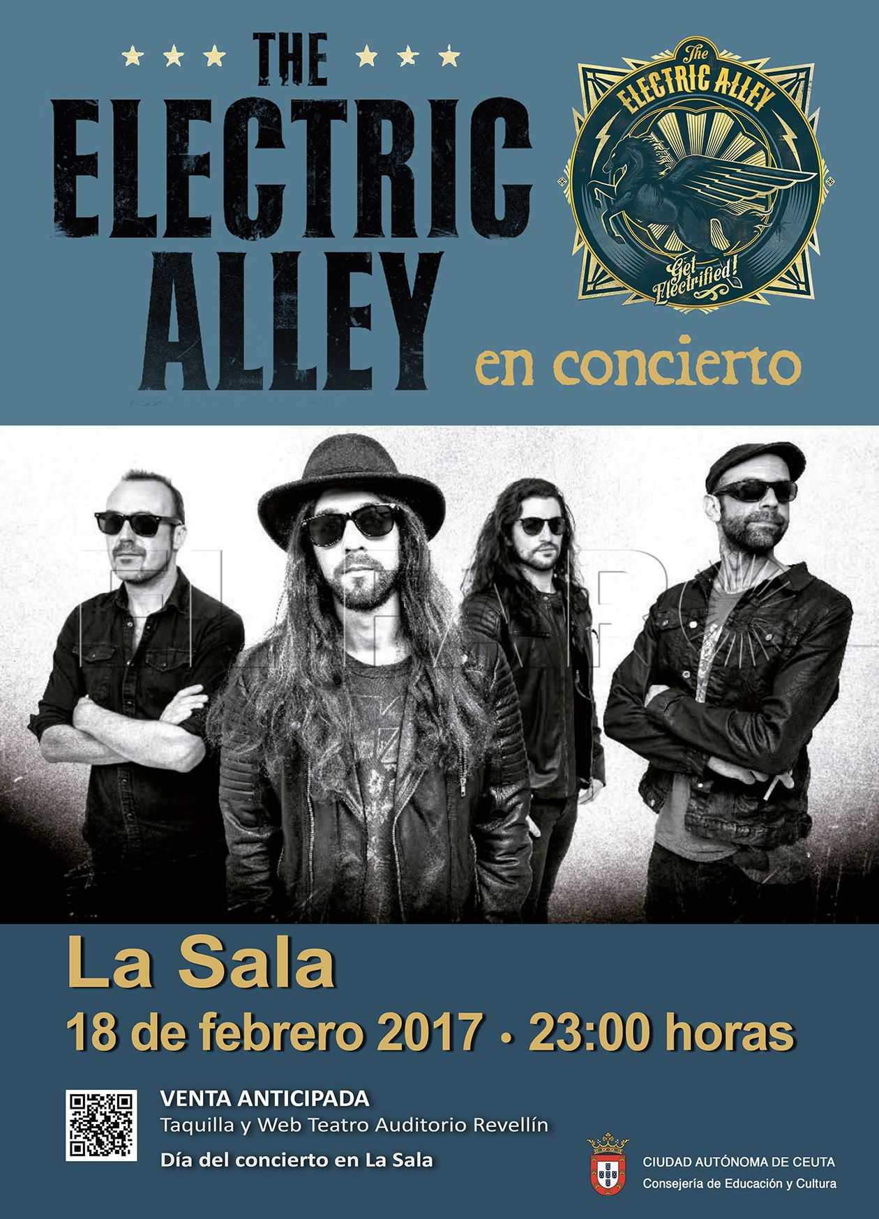 The Electric Alley  aterriza en Ceuta con su gira nacional el sábado 18