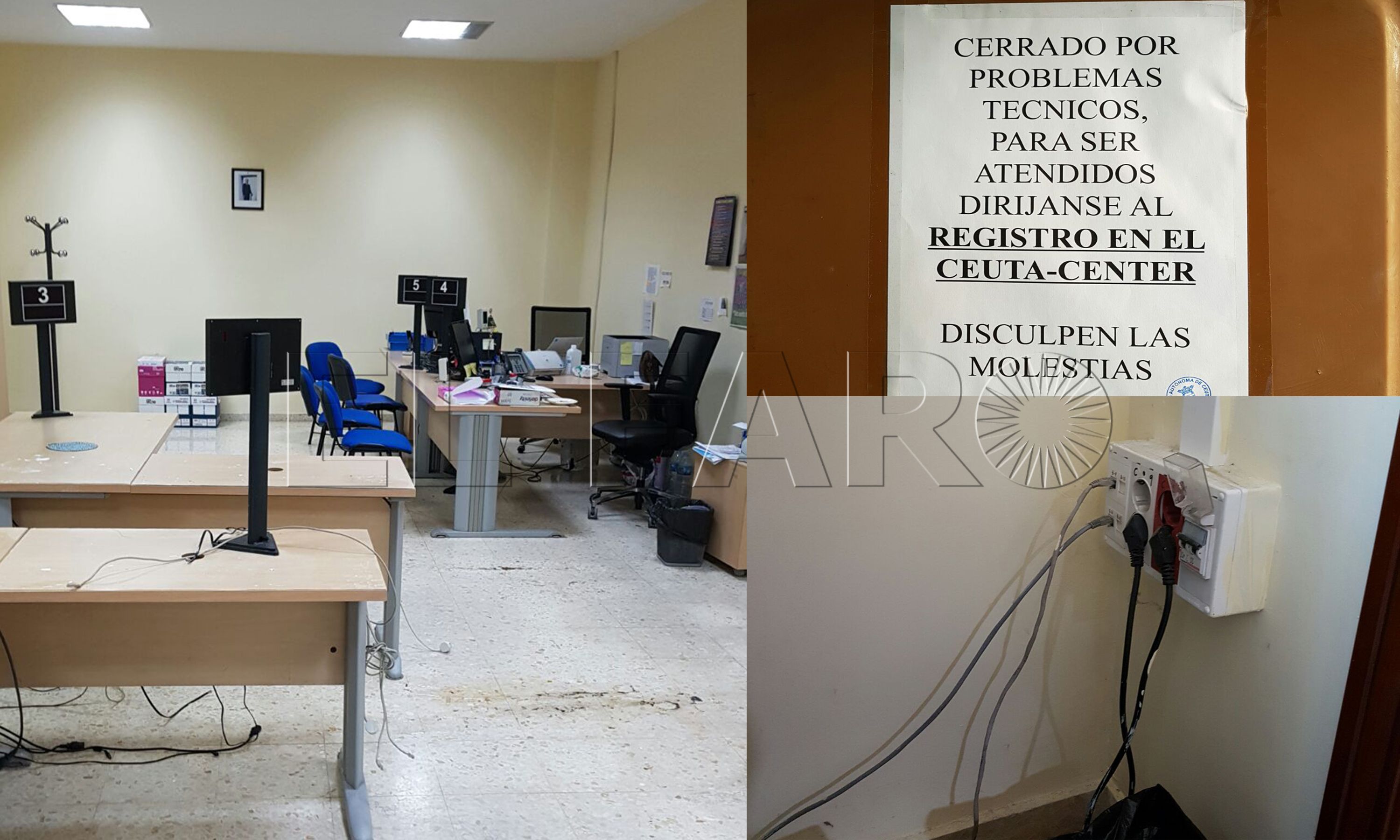 CSIF denuncia el estado “deplorable” de las oficinas del Registro del Morro
