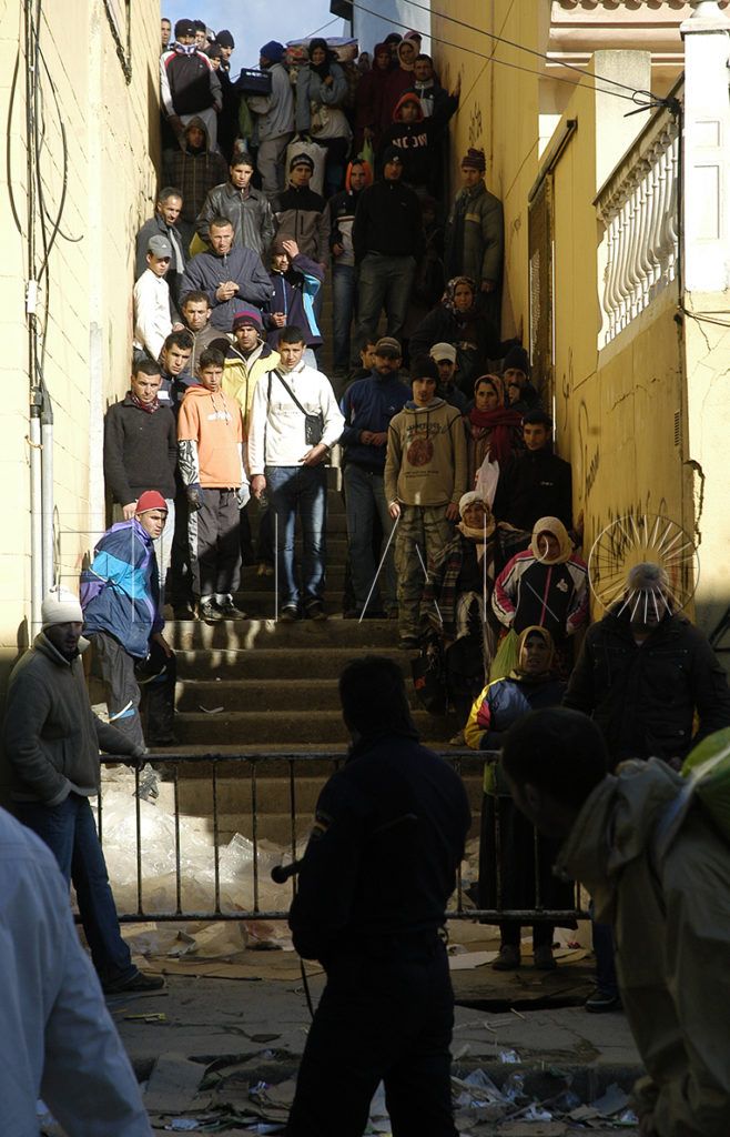 La Ciudad quiere clausurar las escaleras de los polígonos