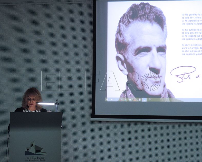 Los poemas de Blas de Otero cobraron vida en la Biblioteca