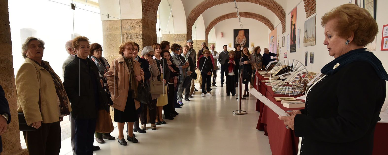 Aulace rinde homenaje a Don Quijote