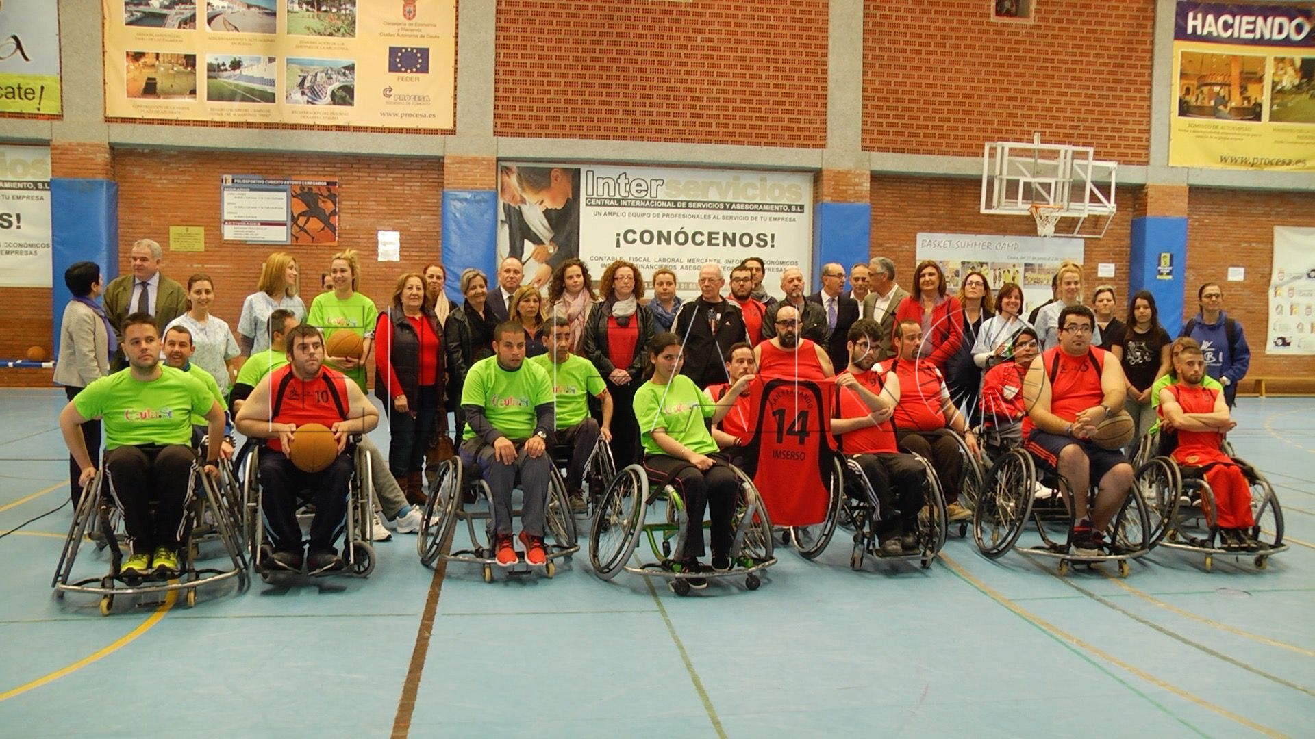Baloncesto en silla de ruedas en memoria de Juan Ignacio Pérez