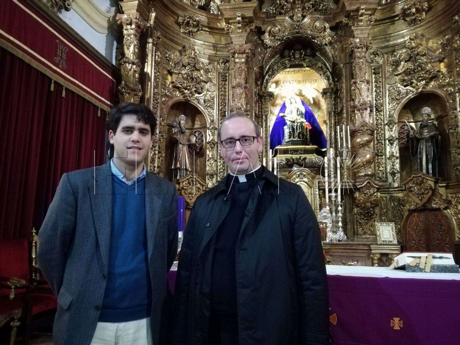 Un seminarista de Cádiz visita Ceuta para dar a conocer el camino de la fe