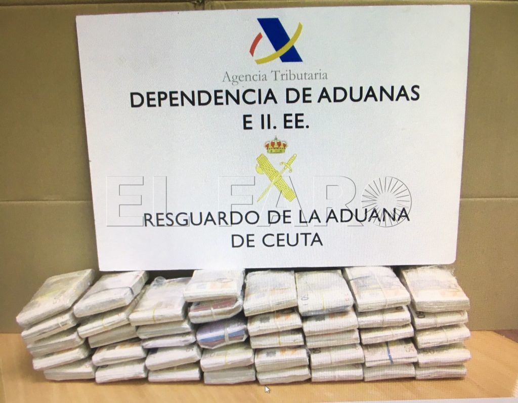 La Guardia Civil interviene 450.000 euros de contrabando