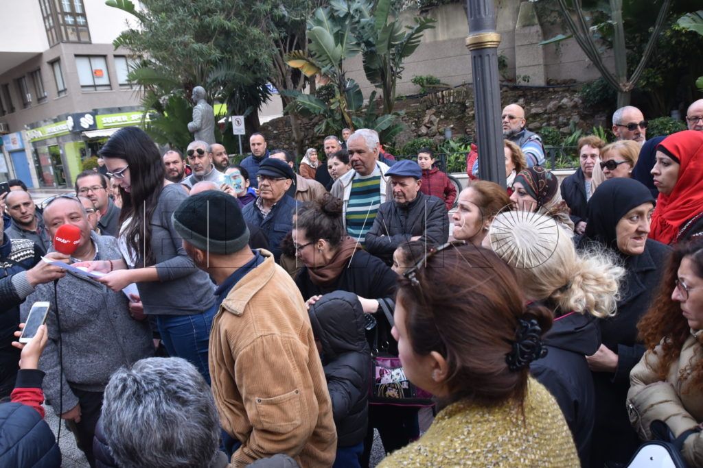 Escaso respaldo a la protesta de ‘La Voz del Pueblo’