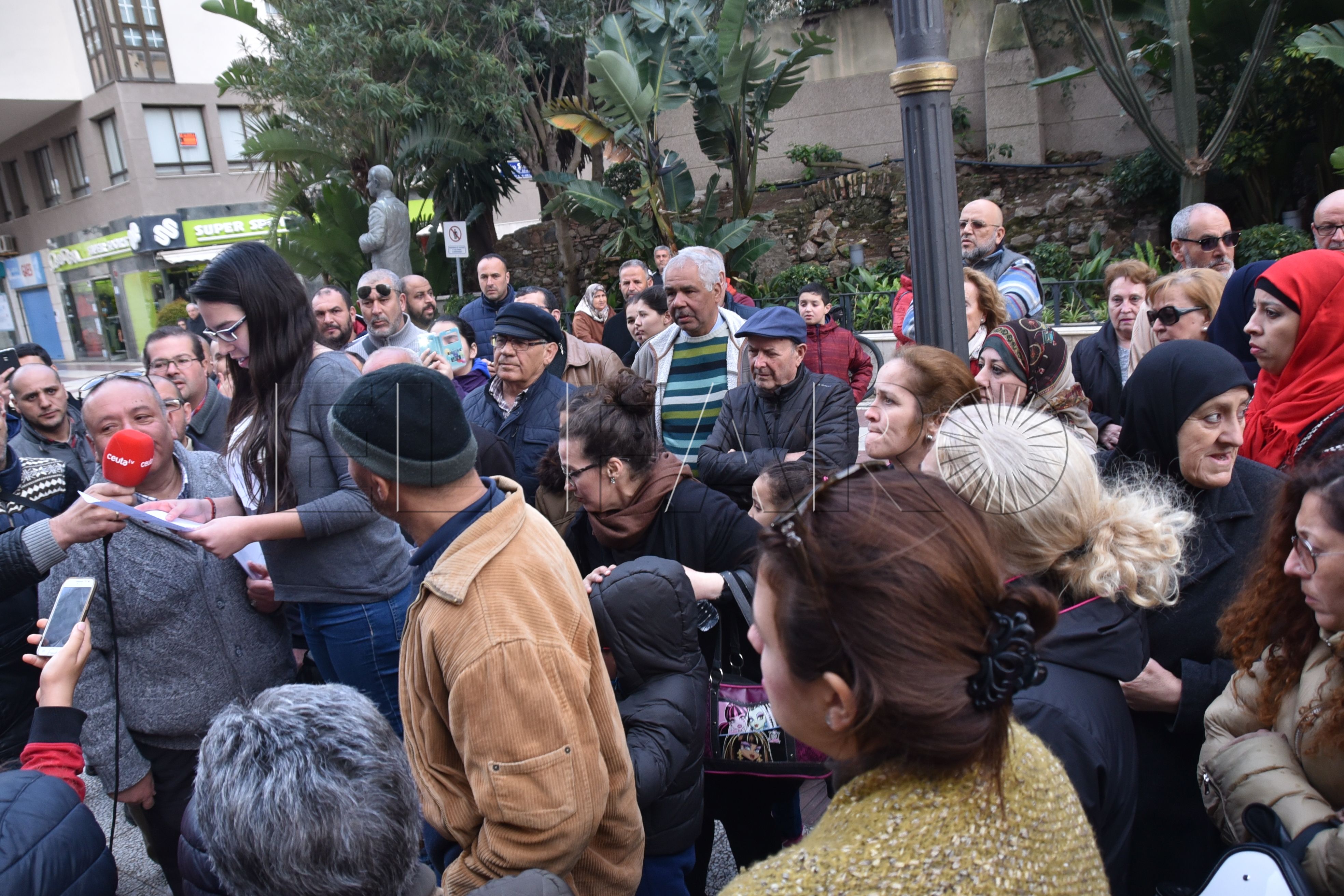 Escaso respaldo a la protesta de ‘La Voz del Pueblo’