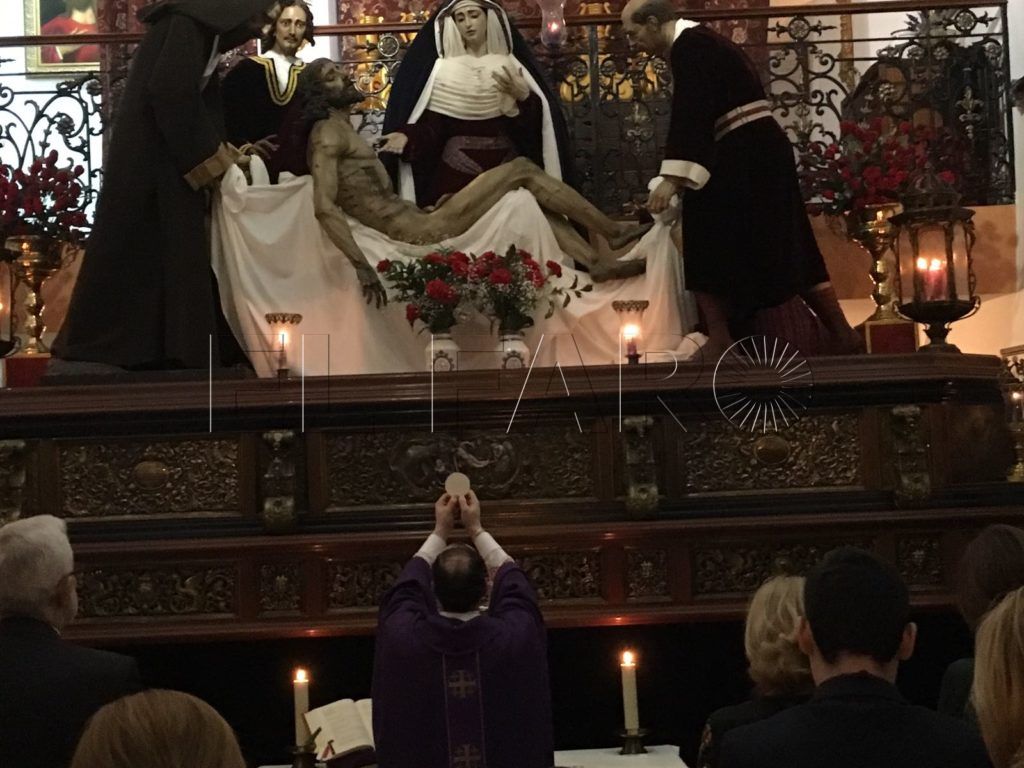 El ‘Sagrado Descendimiento’ prepara ya el Viernes Santo