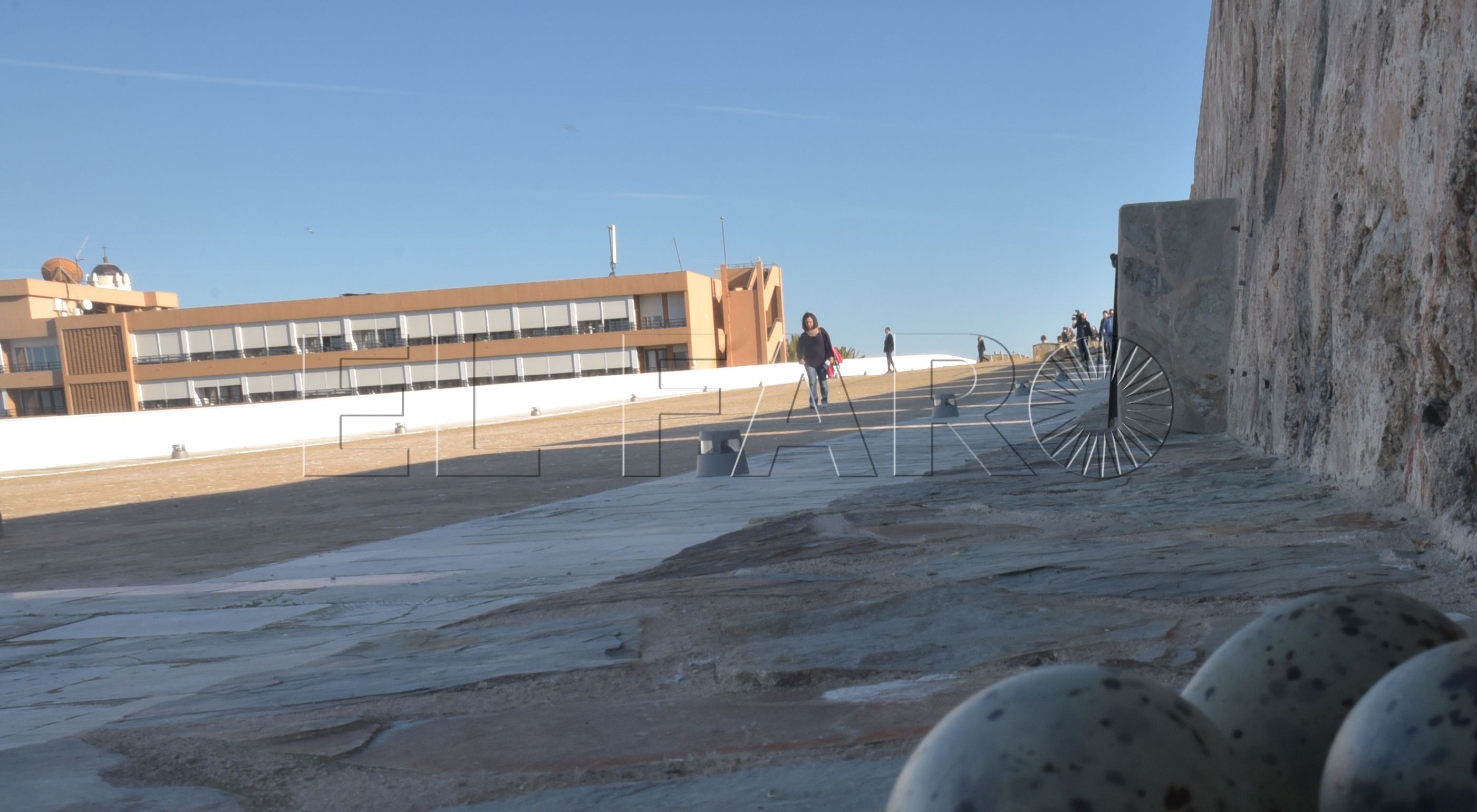 Turespaña arreglará las humedades del abovedado en el Parador de Ceuta