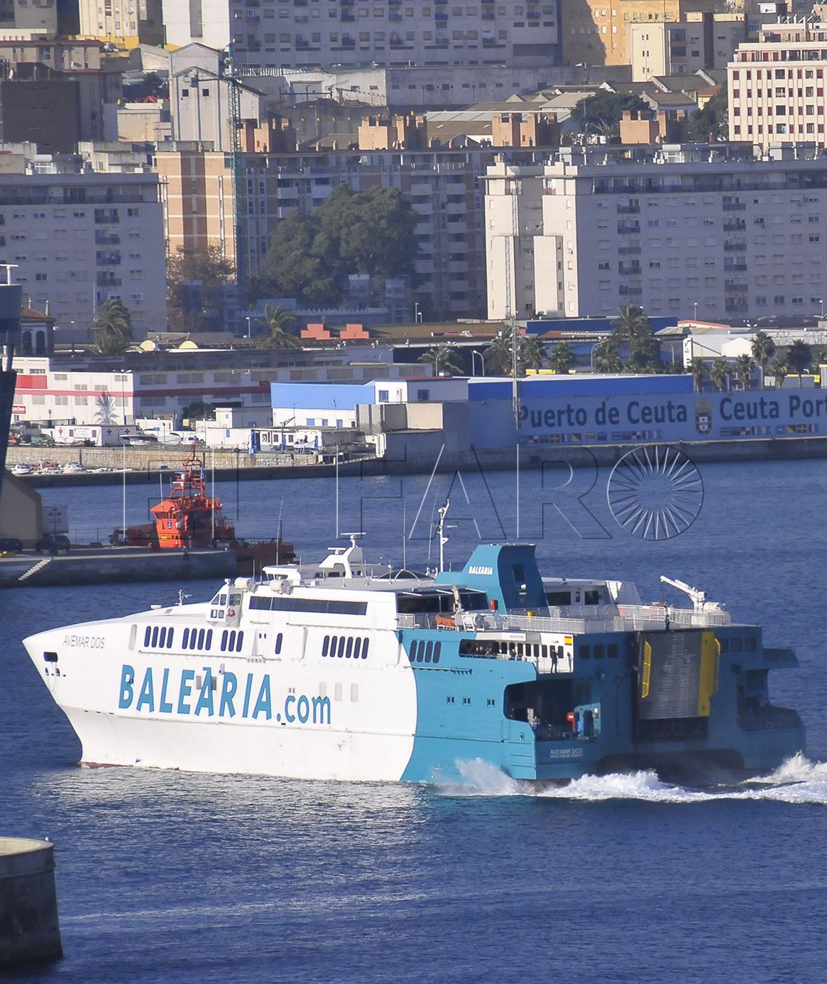 Baleària envía al ‘Avemar’ a Málaga y produce retrasos en la línea con Ceuta