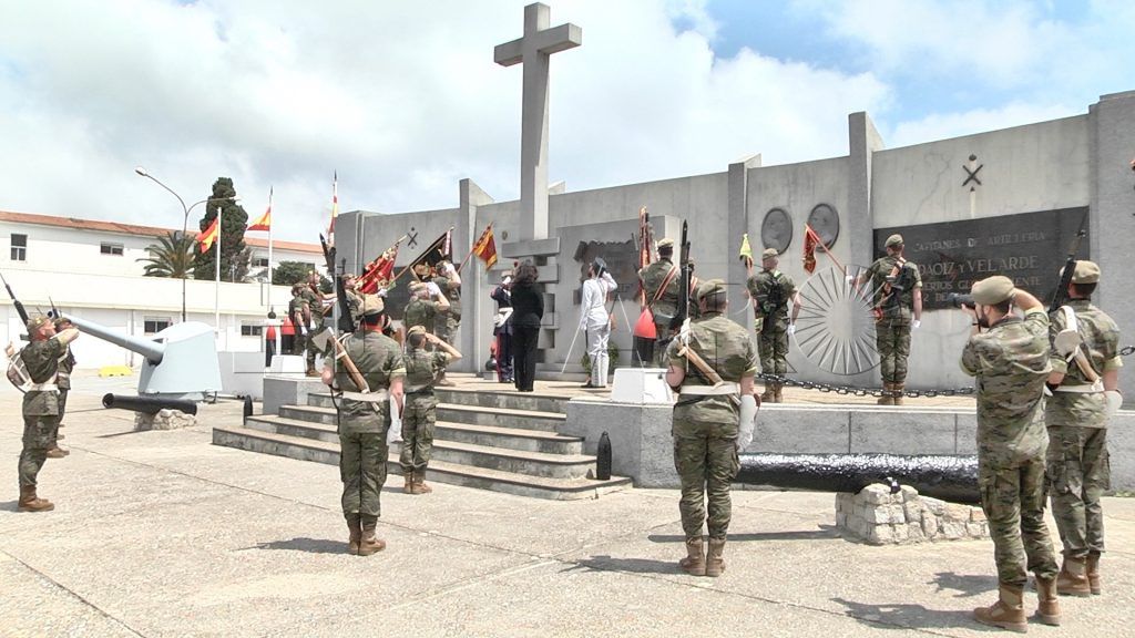 Artillería homenajeó a sus héroes