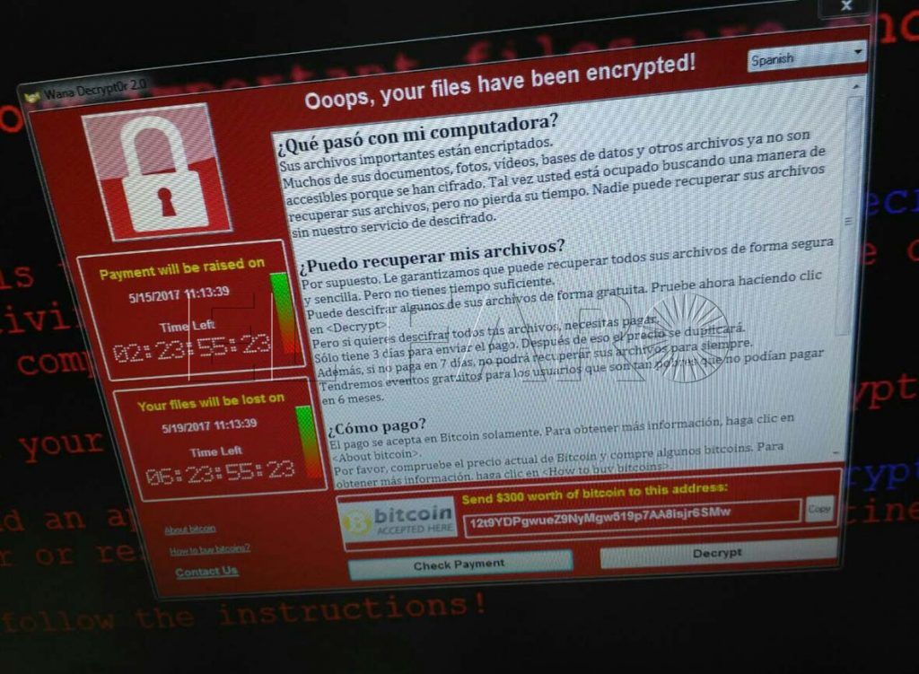 Varias administraciones ‘afectadas’ por el ciberataque ‘WannaCry’