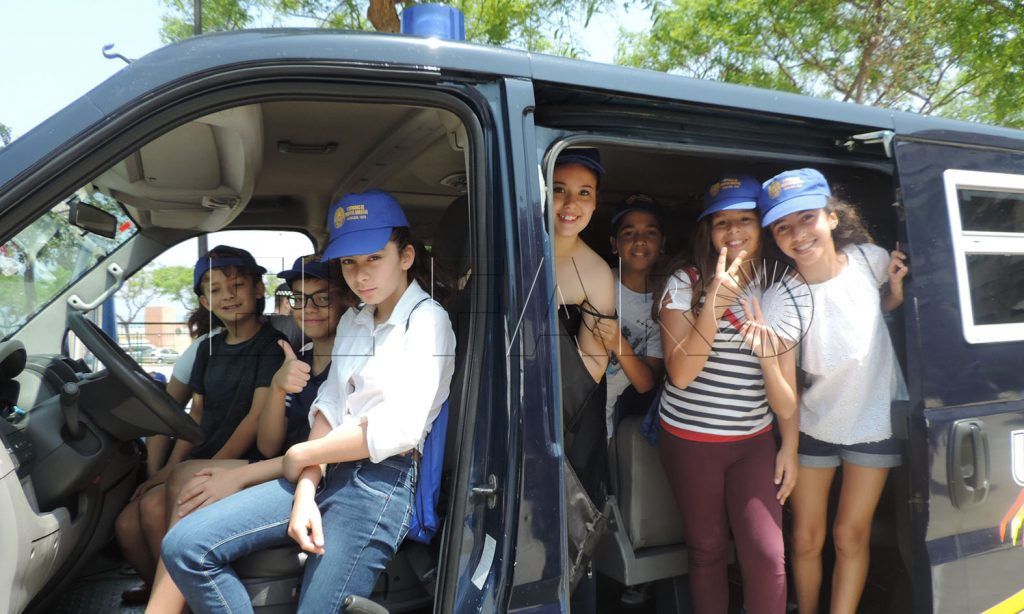 Formación vial por San Urbano
