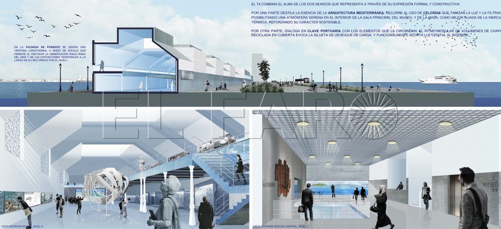 Así será el nuevo tinglado nº 4 del Muelle España