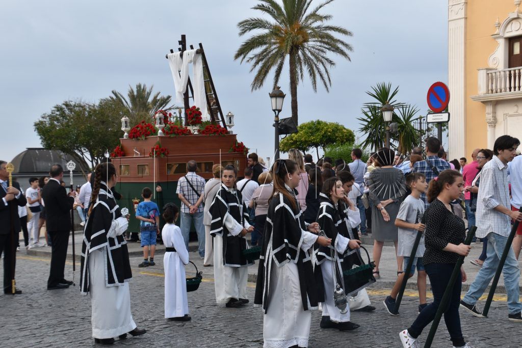 Los ceutíes arroparon la procesión de la Cruz de Mayo de la Veracruz