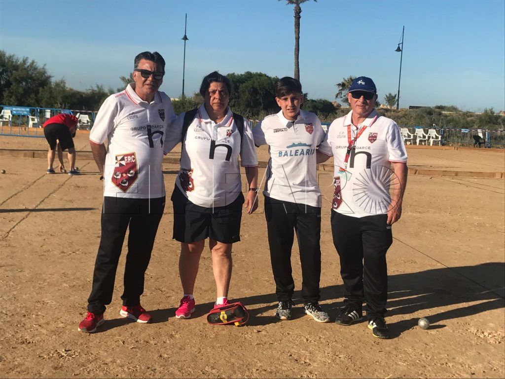 Patro Moraño, subcampeona de España absoluta de petanca