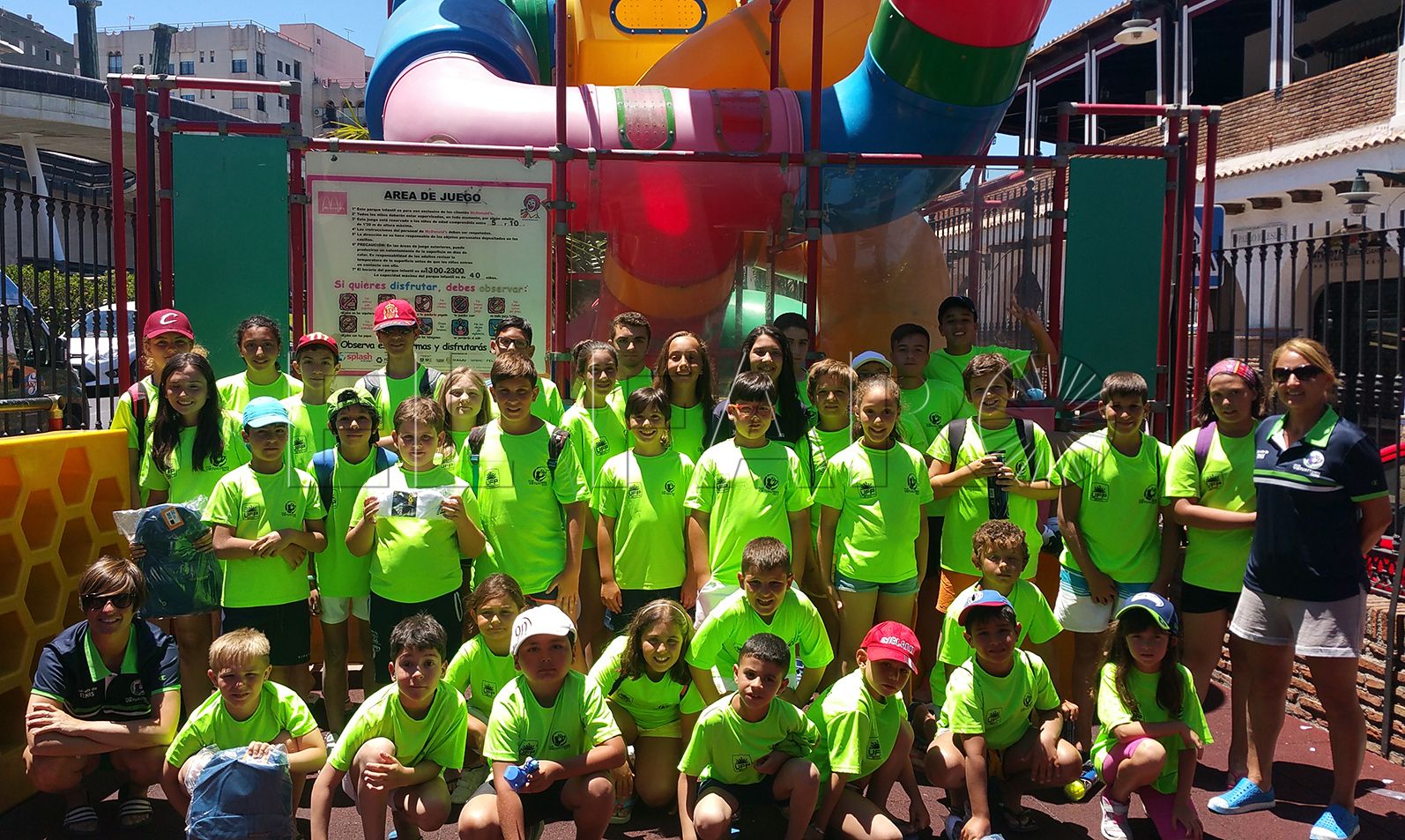 Juegos de playa y clausura