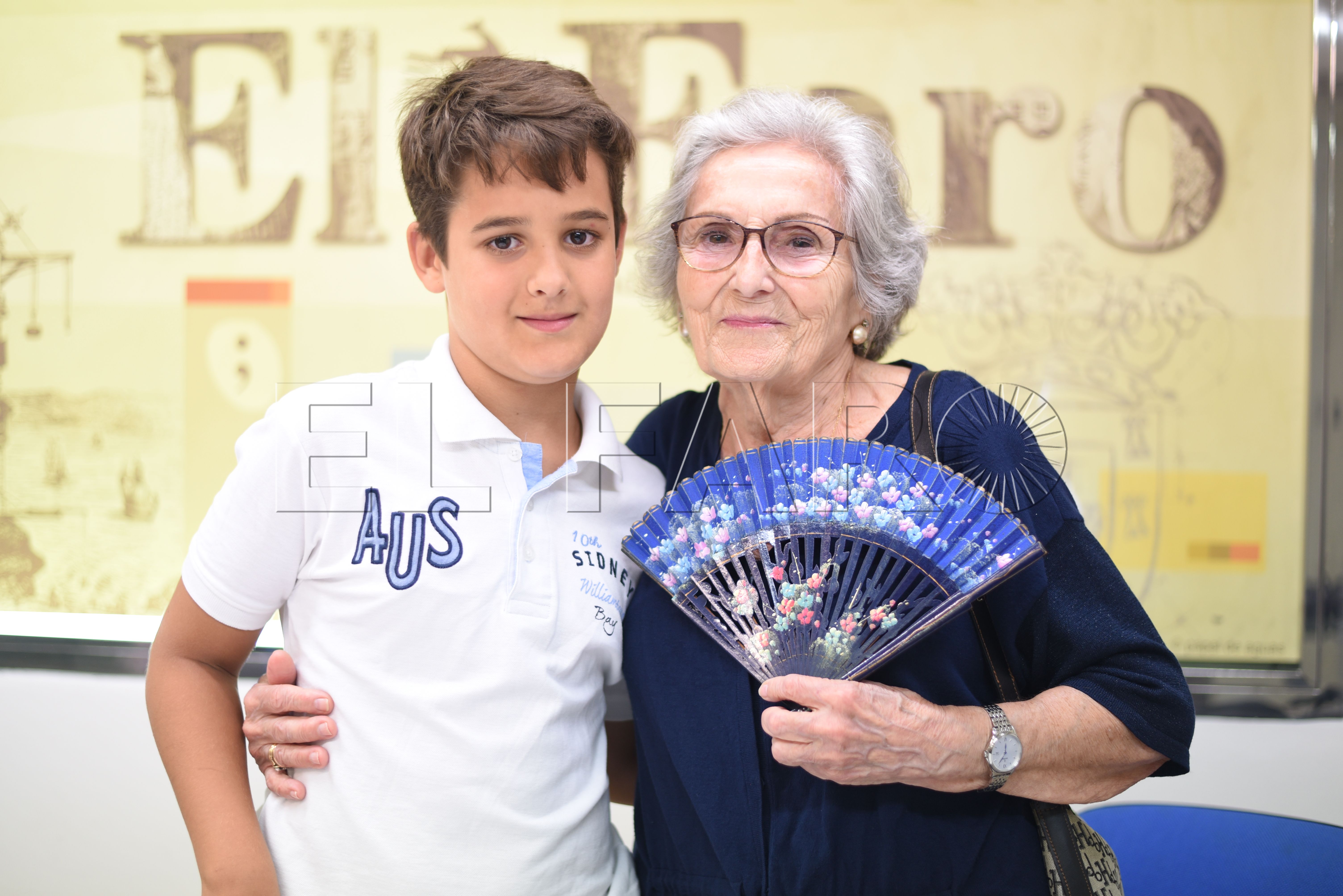 Y el abanico… apareció