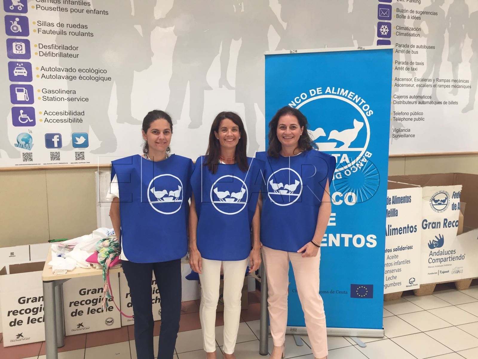 Caixa y Banco de Alimentos recogen casi 3.000 litros de leche
