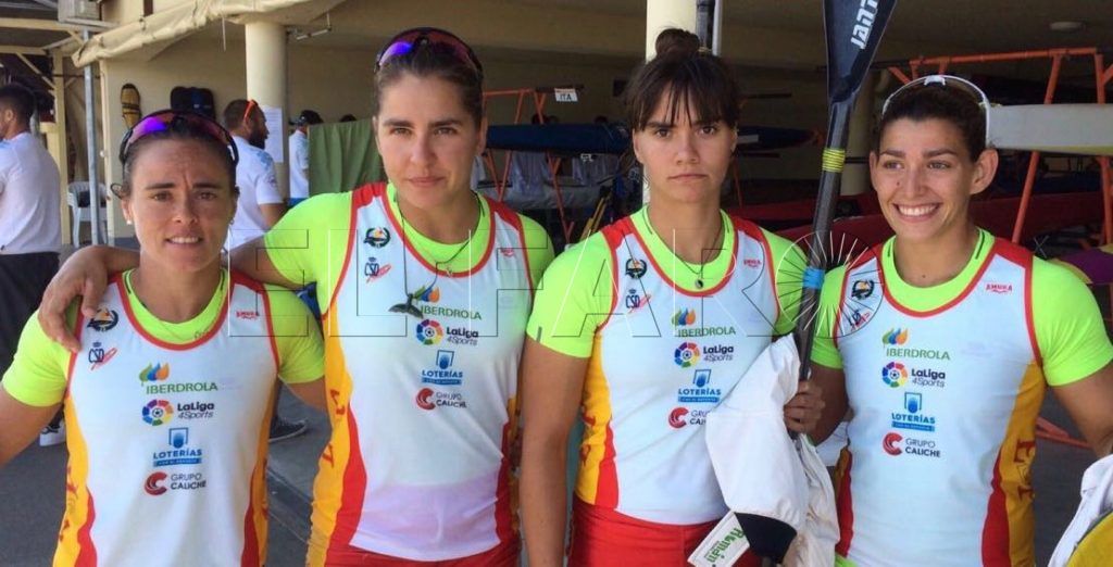 Isa Contreras con el k-4 termina quinta en la Copa del Mundo