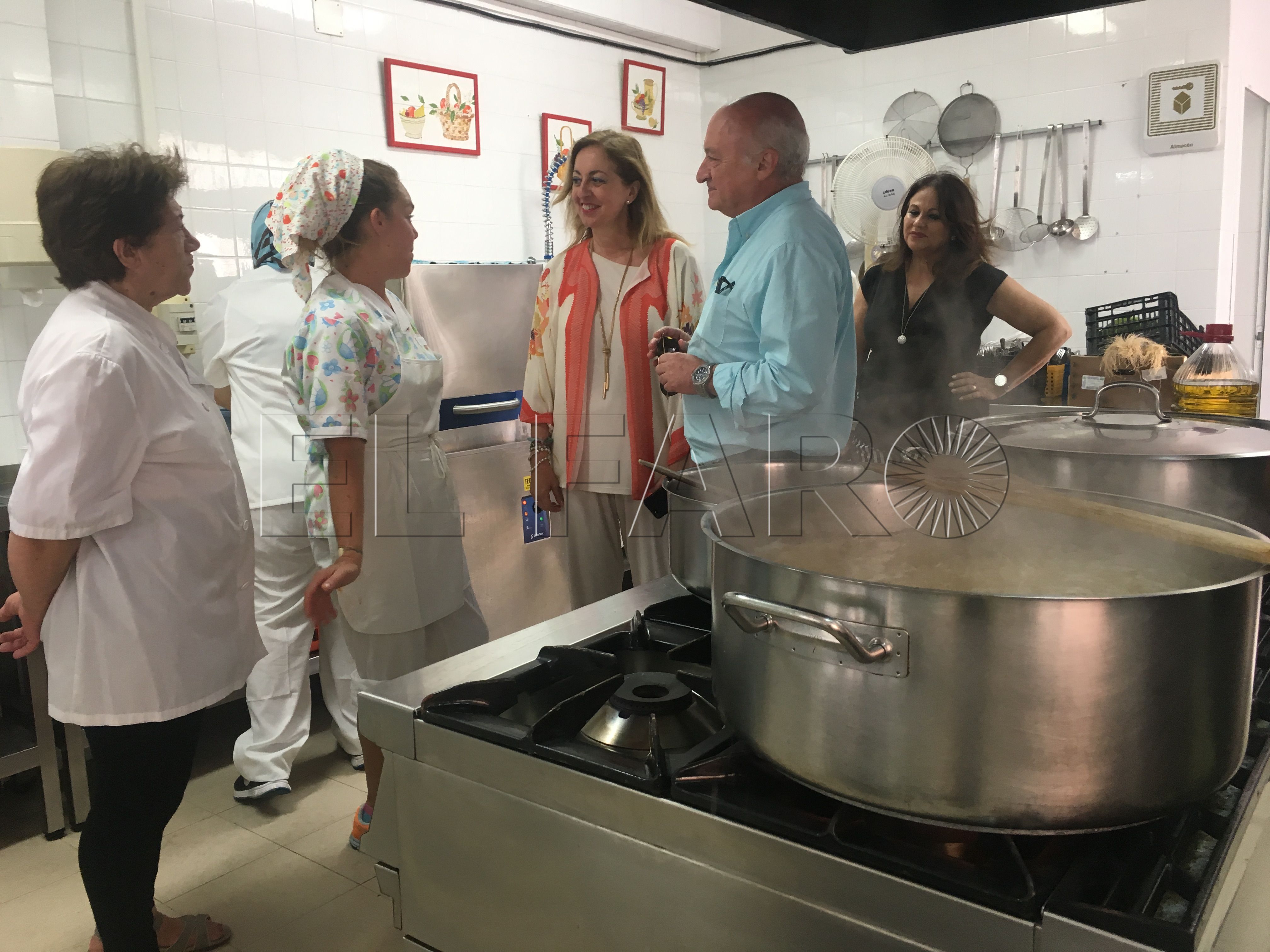 visita a los comedores escolares
