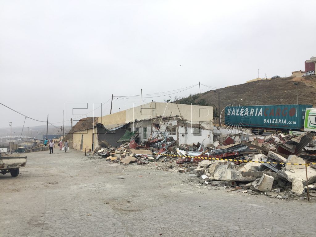 La obra de ampliación de la carretera nacional se inicia con demoliciones en el Jato