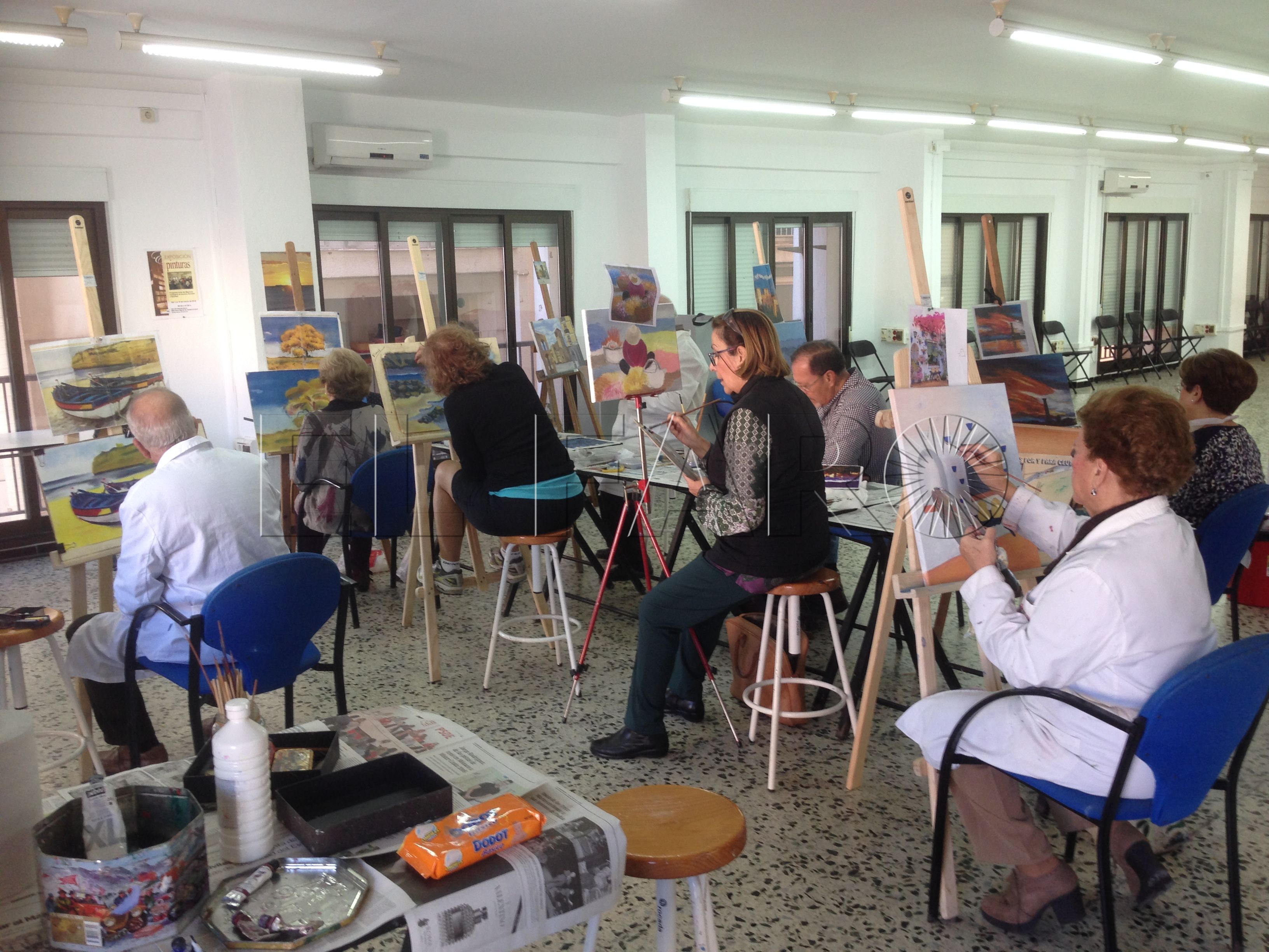 Alumnos de un taller de mayores piden continuar con su monitora