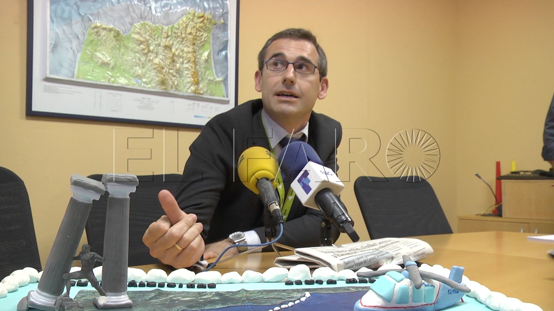 AENA invertiría en mejorar el helipuerto ceutí si hiciera falta