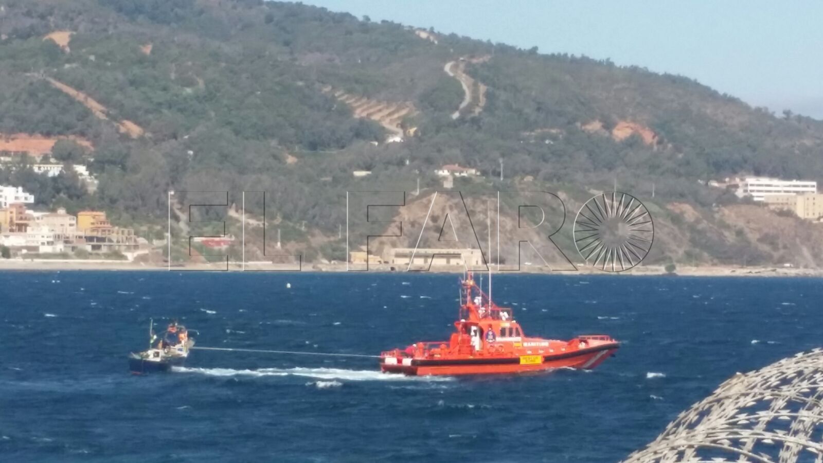 Rescate de un pesquero a la deriva