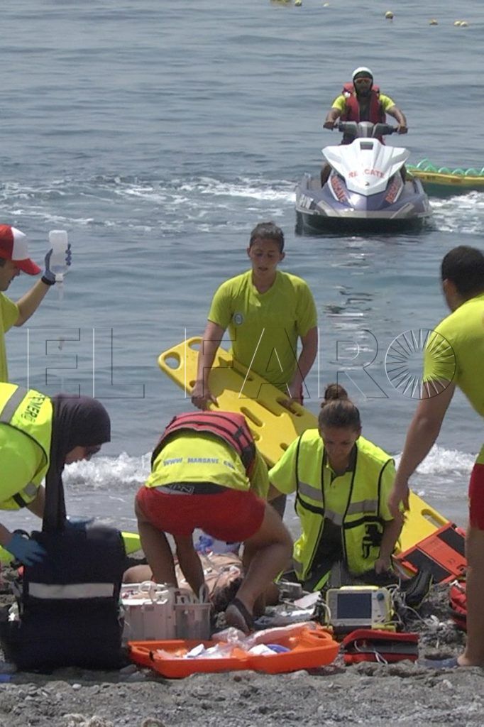 Salvamento realizó 14 rescates acuáticos durante el mes de julio