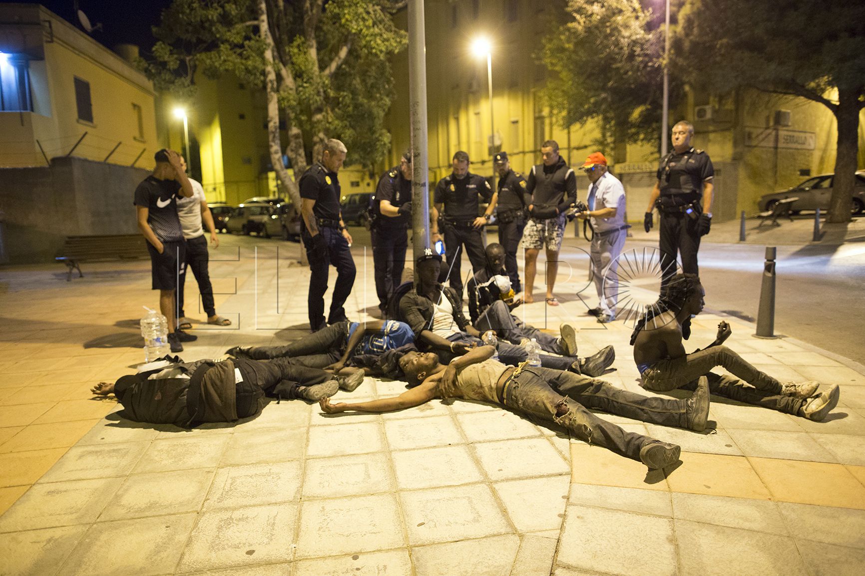 UGT denuncia que las Fuerzas y Cuerpos de Seguridad estaban “desbordados” en la última entrada